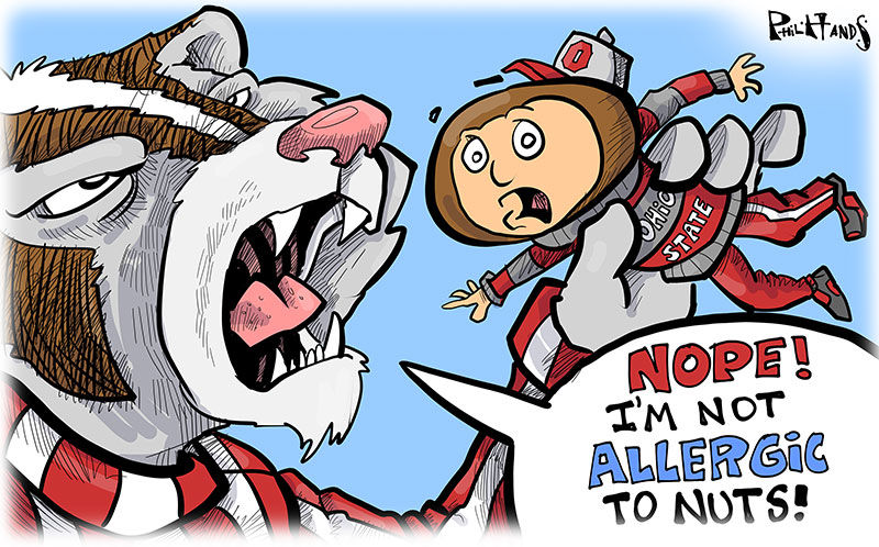 Bucky takes a bite out of Ohio State